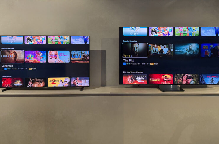 Samsung R85H vs Samsung R95H side by side.