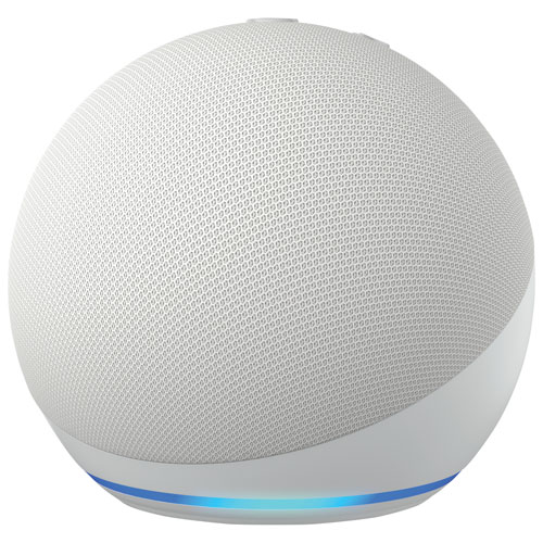 Amazon Echo Dot (5th Gen) Smart Speaker with Alexa - Glacier White