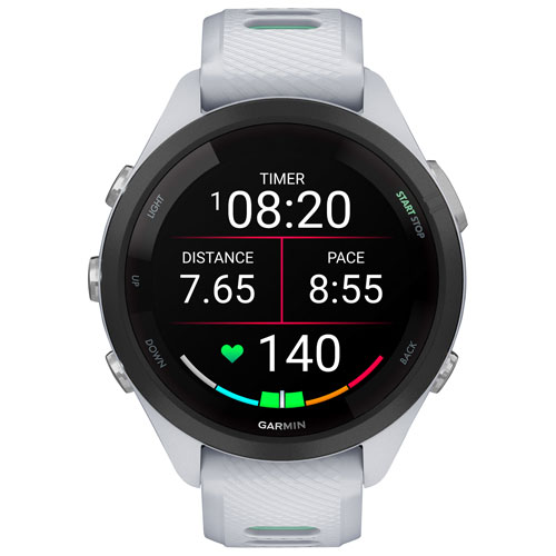 Garmin Forerunner 265S 42mm AMOLED Bluetooth GPS Running Smartwatch