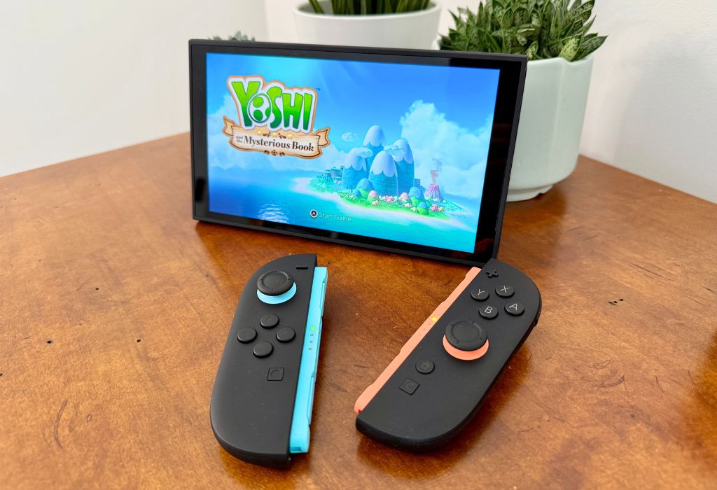 Nintendo Switch 2 console undocked.