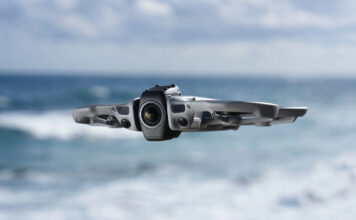 Getting your Canadian drone licence in 2026: What you need to know DJI Avata 360 in flight by the beach.