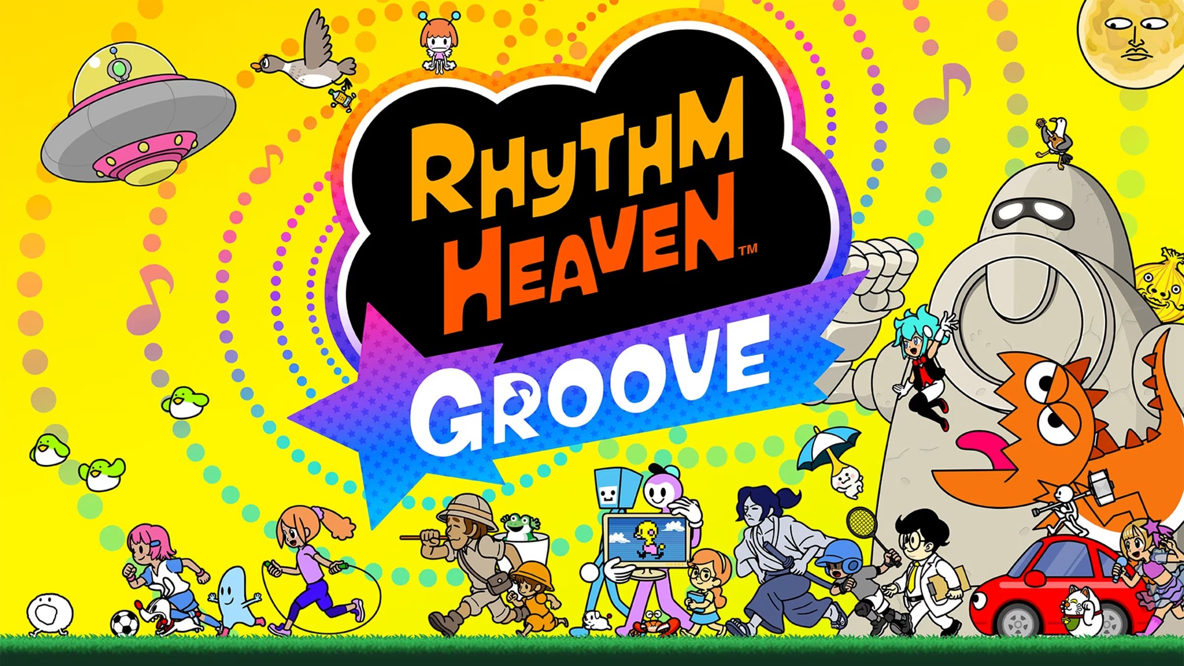 Rhythm Heaven Groove game keyart