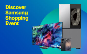 Find the best deals at the Discover Samsung Shopping Event