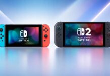 Nintendo Switch and Nintendo Switch 2 shown side by side for a system transfer guide.