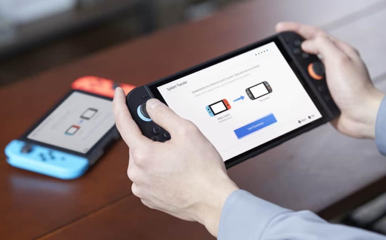 Nintendo Switch 2 showing System Transfer from Nintendo Switch.