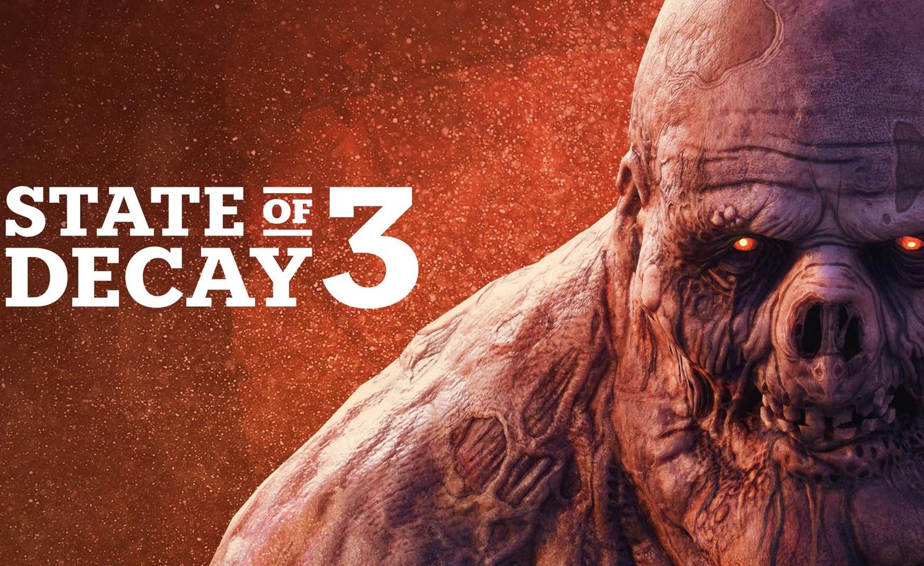 State of Decay 3 key art showing a zombie-like enemy beside the game logo.