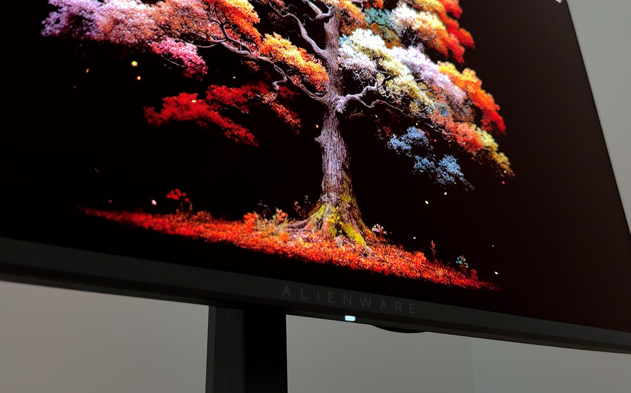 Alienware QD-OLED display