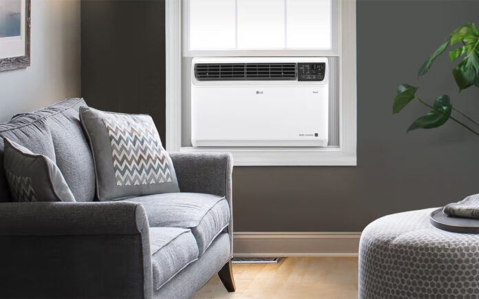 Portable vs window AC for renters in Canada: what’s actually allowed and which models to buy LG window air conditioner in a living room