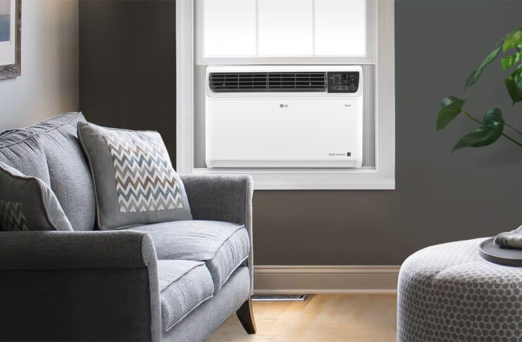 Portable vs window AC for renters in Canada: what’s actually allowed and which models to buy LG window air conditioner in a living room