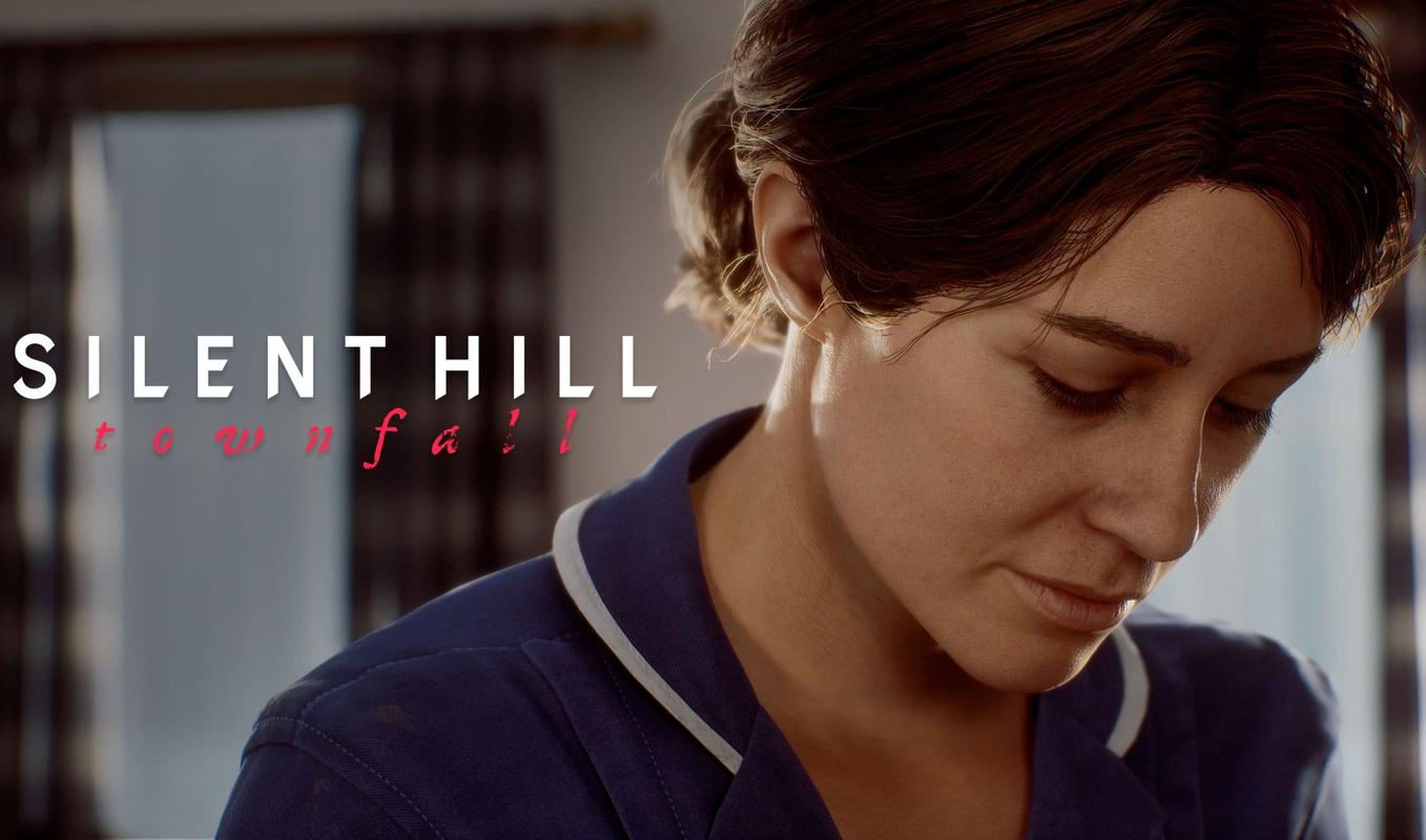 : Silent Hill: Townfall character artwork with the game logo.