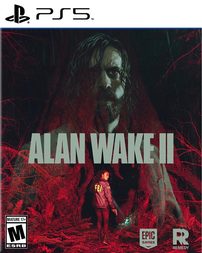 PS5 cover art for the video game Alan Wake 2.