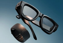 Meta Ray-Ban Display Glasses with Neural Band full render.