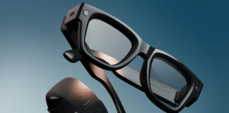 Meta Ray-Ban Display Glasses with Neural Band full render.