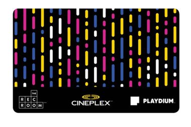 Cineplex gift card