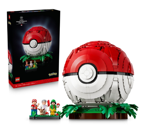 LEGO Pokémon: Iconic Trainer Moments Poké Ball