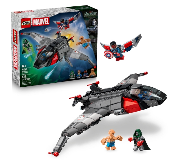 LEGO Avengers: Doomsday Quinjet (21357) - 433 pieces