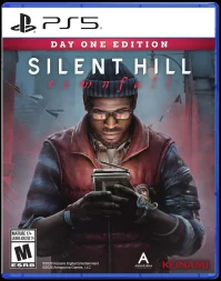 PS5 cover art for the video game Silent Hill Townfall.
