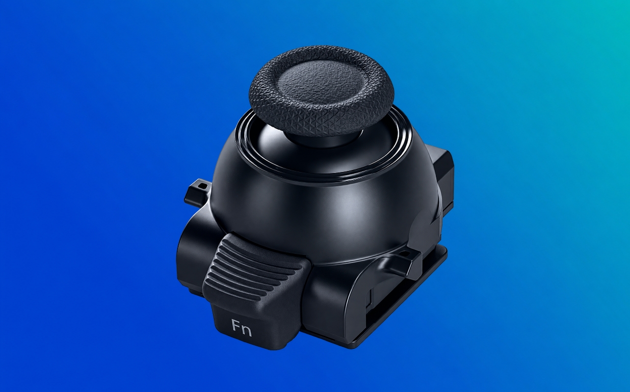 Module de joystick remplaçable pour une manette sans fil DualSense Edge.