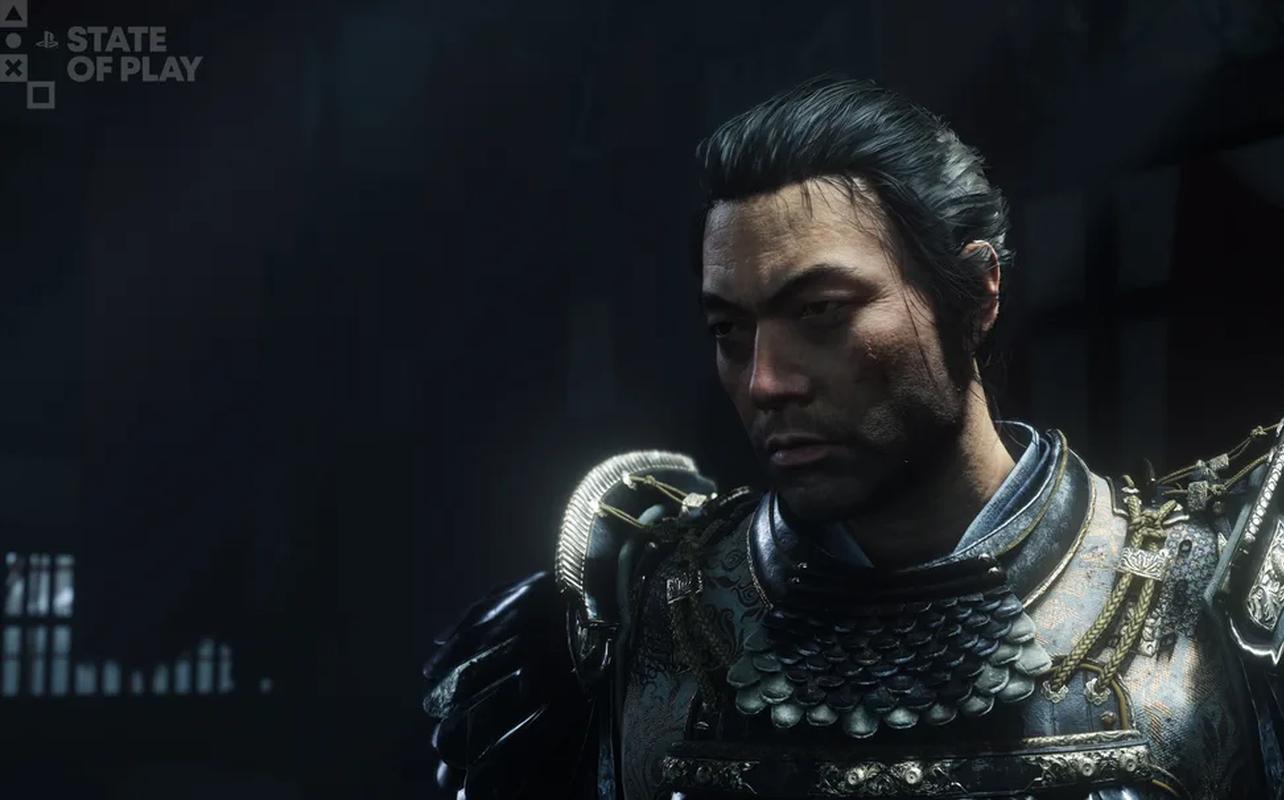 Jin Sakai wearing samurai armour in Ghost of Yōtei Most Wanted during the September 2026 State of Play presentation