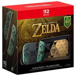 Nintendo Switch 2 Console – The Legend of Zelda 40th Anniversary Edition