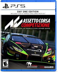 Assetto Corsa Competizione PS5 cover art.