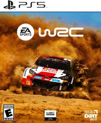 EA Sports WRC PS5 cover art.