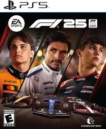 F1 25 PS5 cover art.