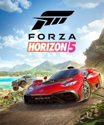 Forza Horizon 5 PS5 game cover art.
