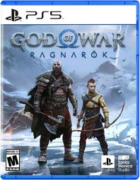 PS5 cover art of God of War Ragnarök