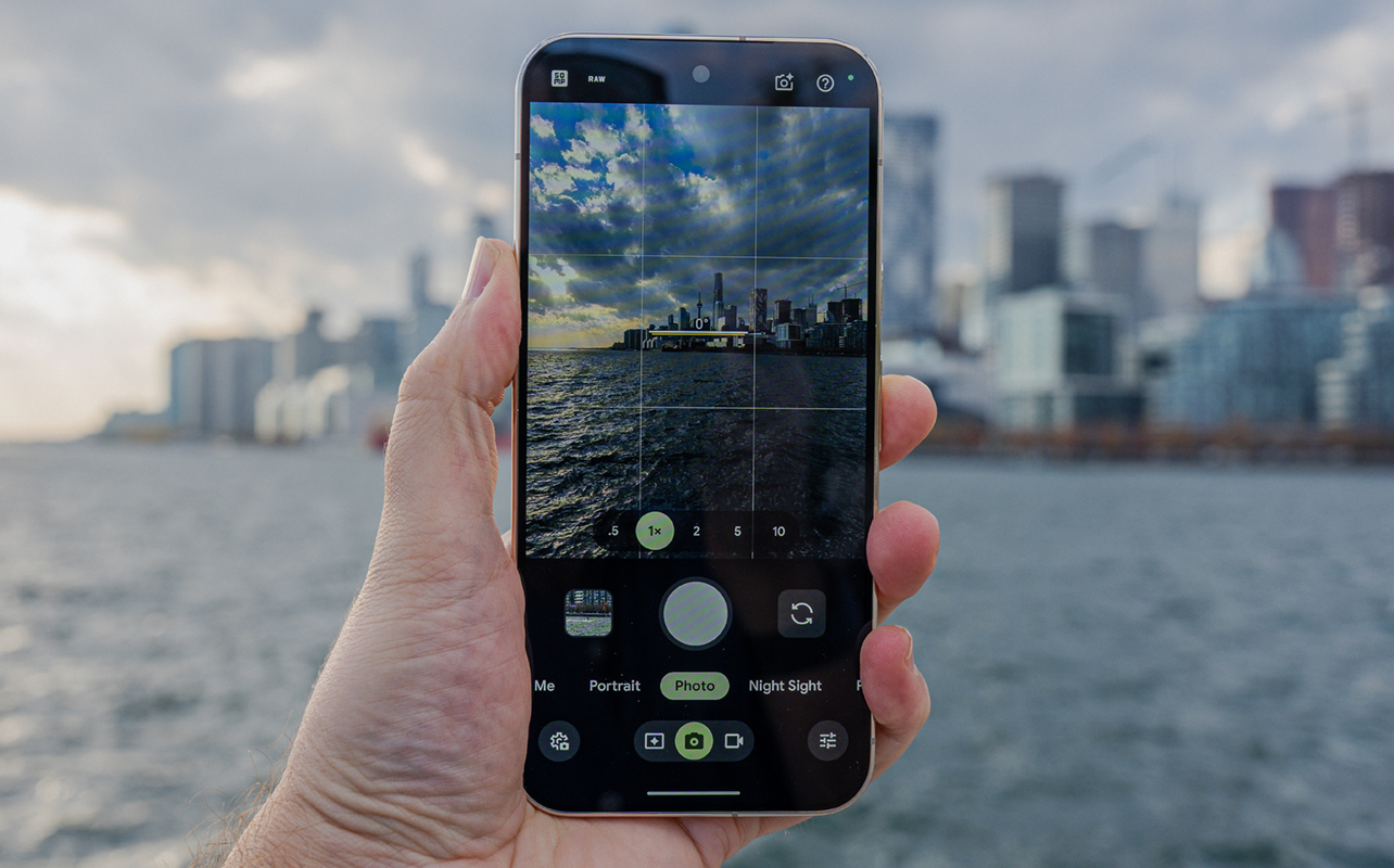 Taking photo with Google Pixel 11 Pro XL.