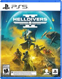 PS5 cover art of Helldivers 2.