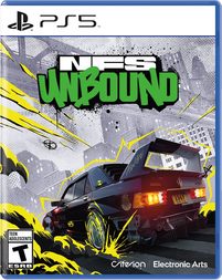 Need for Speed Unbound PS5 cover art.