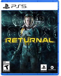 PS5 cover art of Returnal.