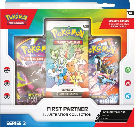 Pokemon Trading Card Games First Partner Illustration Collection—Series 3