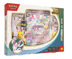 Pokémon TCG: 30th Celebration Pokémon ex box – Sylveon ex