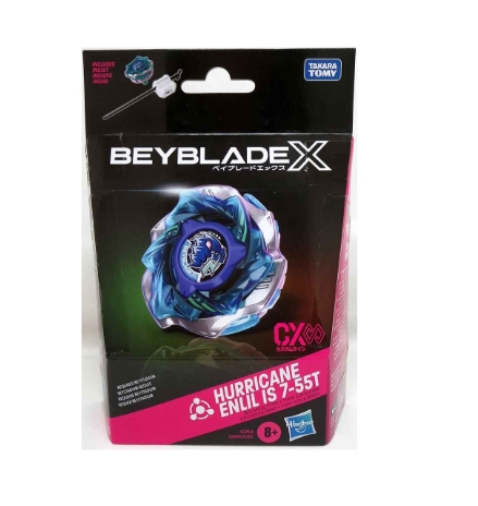 Beyblade X - Hurricane Enlil IS 7-55T with launcher