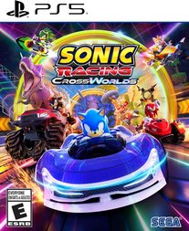 Sonic Racing: CrossWorlds PS5 cover art.