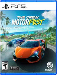 The Crew Motorfest PS5 video game cover art.