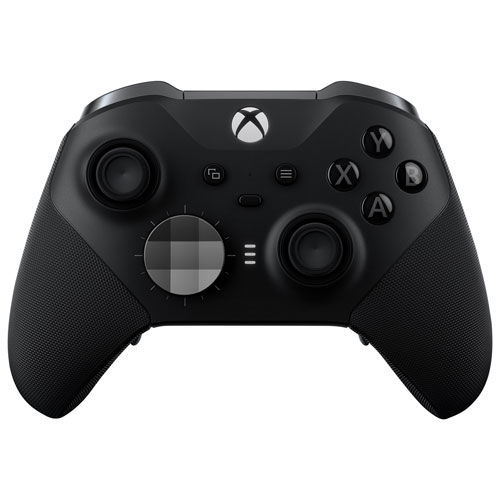 XBOX Elite Wireless Controller Series 2 viewed from the front.